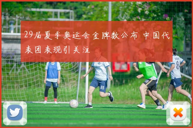 29届夏季奥运会金牌数公布 中国代表团表现引关注